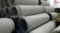 Base Plana 500: Tubería Campana Enchufe Base Plana, Ø500X2000
